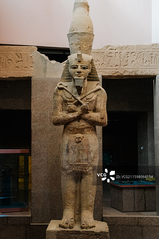 阿斯旺努比亚博物馆展品图片素材