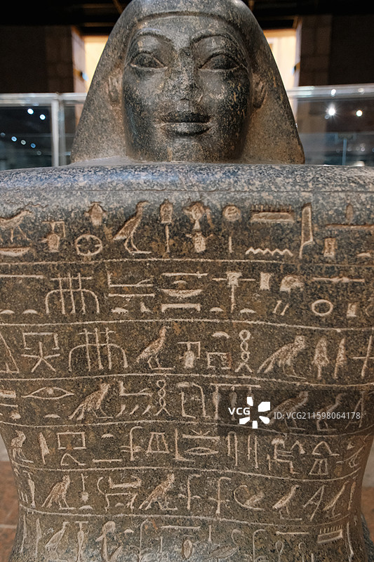 阿斯旺努比亚博物馆展品图片素材