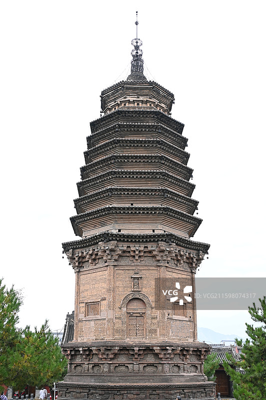 浑源古城圆觉寺图片素材