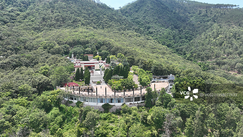 航拍四川凉山西昌邛海泸山（原片无后期）图片素材