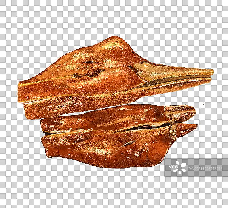 潮汕卤鹅熟食鹅头小吃元素图片素材