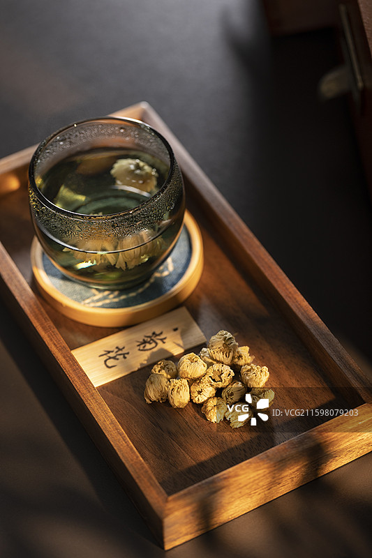 养生花茶：菊花茶图片素材