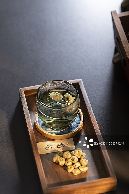 养生花茶：菊花茶图片素材