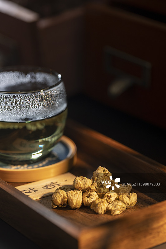 养生花茶：菊花茶图片素材