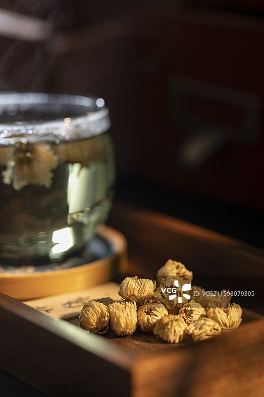 养生花茶：菊花茶图片素材