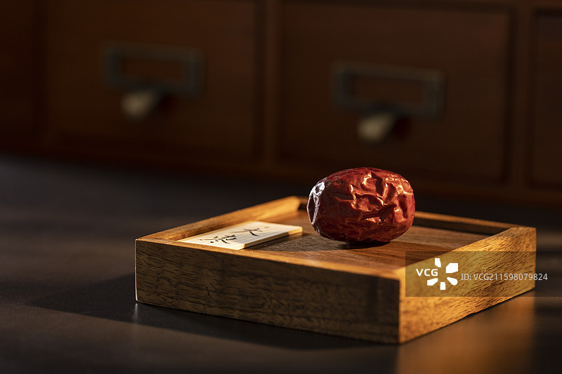 药食同源滋补食品大枣（灰枣）图片素材