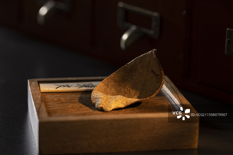 中药材陈皮图片素材