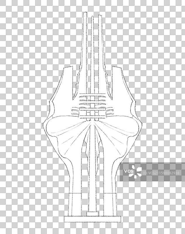 临沂人民广场‌线稿图片素材