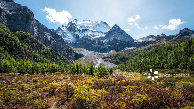 四川甘孜稻城亚丁风景区图片素材