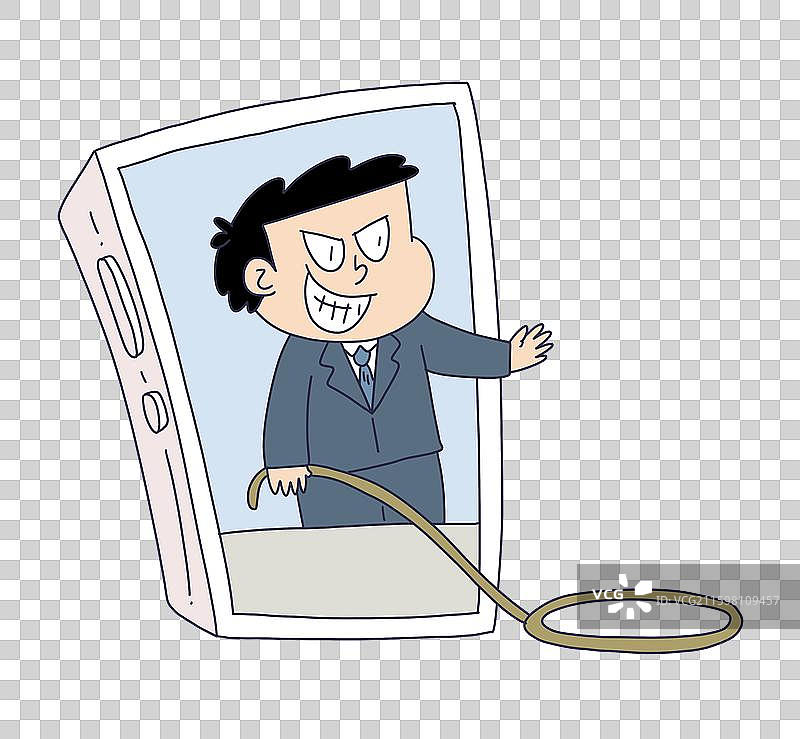 电信诈骗，互联网骗局图片素材