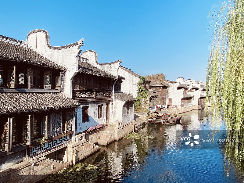 寻访嘉兴：解码月河街的江南韵与教堂侧的西洋风图片素材