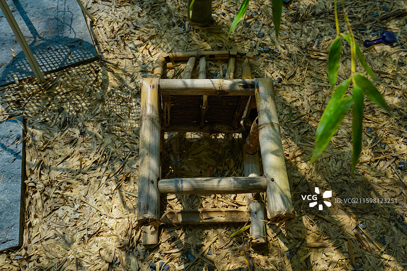 湖州，景区里荒废的网红咖啡店！图片素材