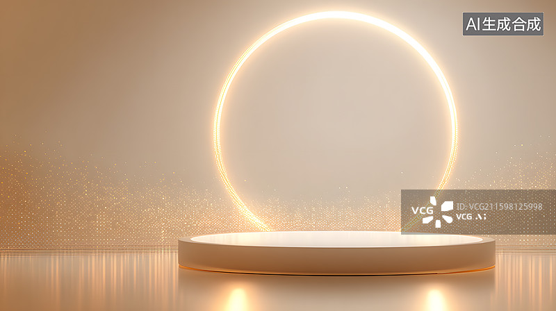 【AI数字艺术】金粒光影图片素材