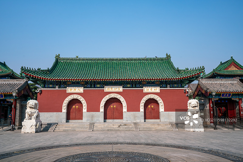 天津大悲禅院城市风光图片素材