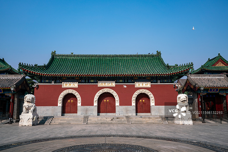 天津大悲禅院城市风光图片素材