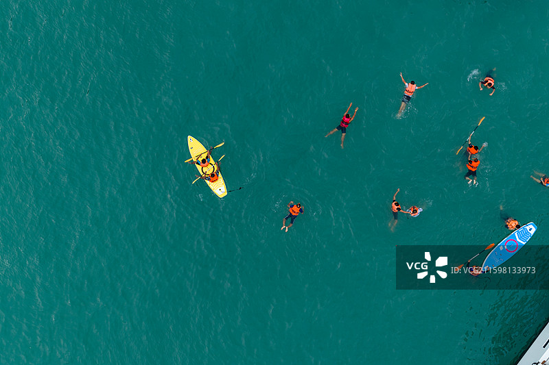 马来西亚兰卡威城市风景航拍图片素材