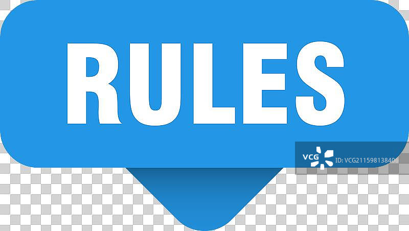 规则贴纸，规则标志，透明背景图片素材