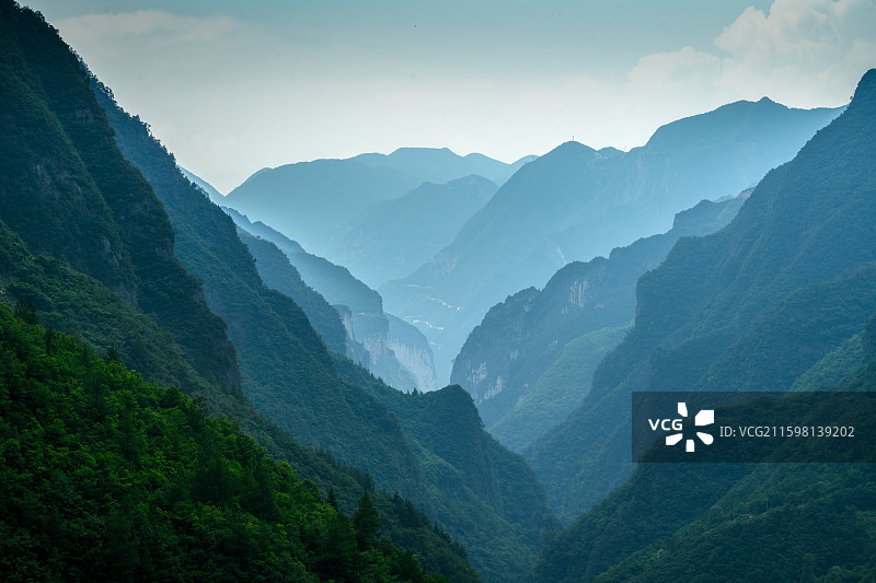 重庆兰英大峡谷图片素材