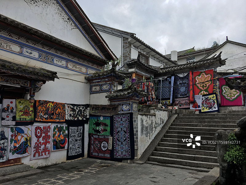 云南扎染传统文化图片素材