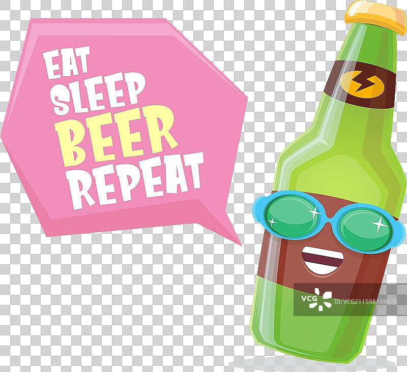 吃睡喝重复概念图片素材