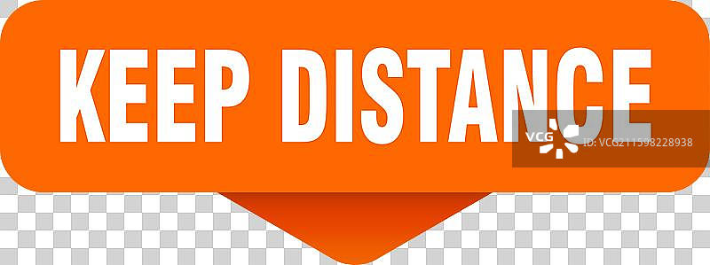 保持距离贴纸 保持距离标志图片素材