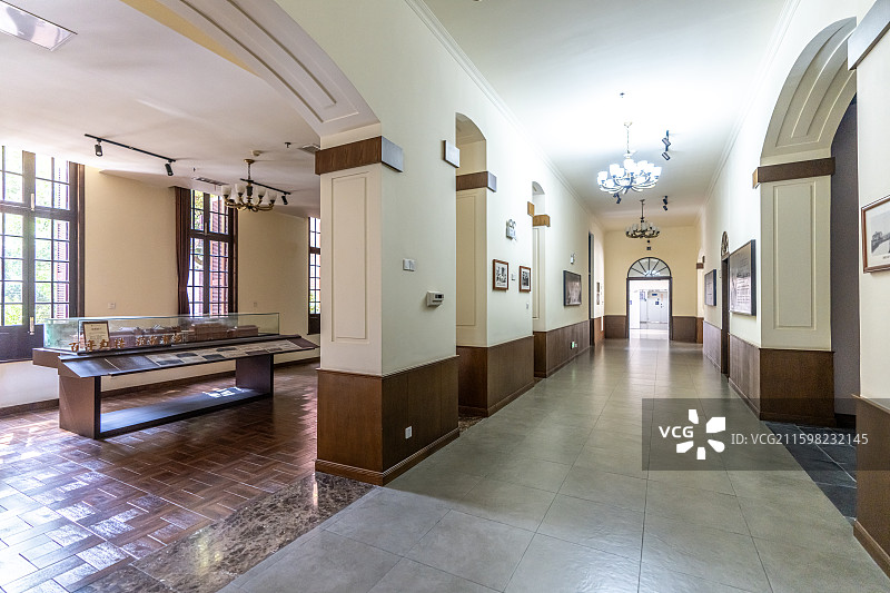 中南大学湘雅医院历史展图片素材