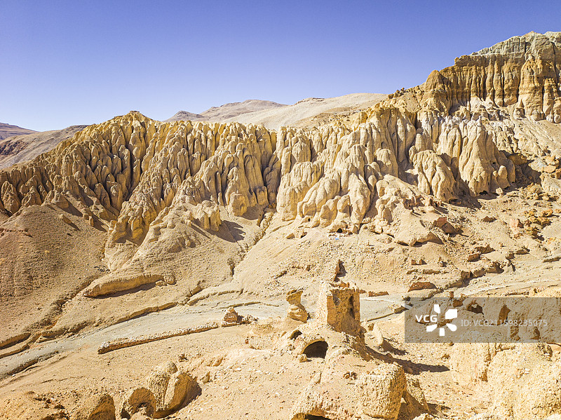 西藏阿里古象雄王国穹窿银城图片素材