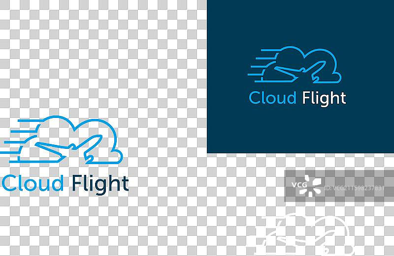 飞机书本标志设计 旅行标志 航空标志图片素材