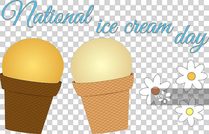 全国冰淇淋日海报图片素材