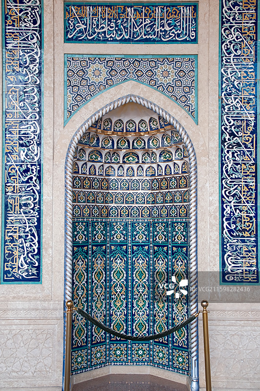 精美伊斯兰风格建筑局部图片素材