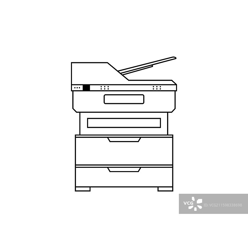 复印机组件图标图片素材