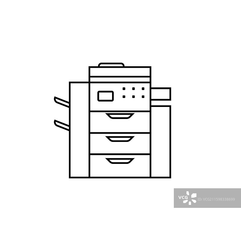 复印机组件图标图片素材