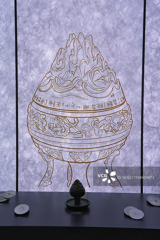 陕历博秦汉馆展品图片素材