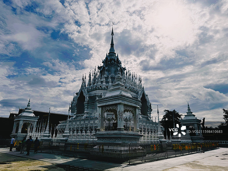 西双版纳般若寺图片素材