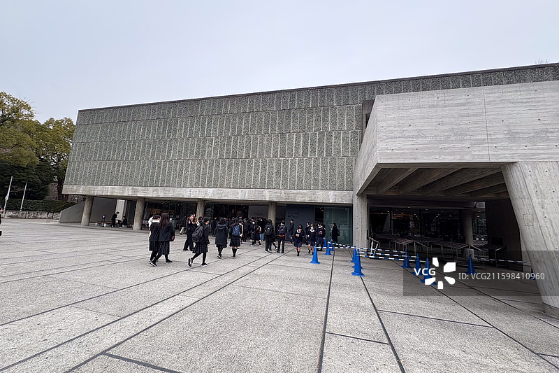 日本东京上野国立美术馆图片素材