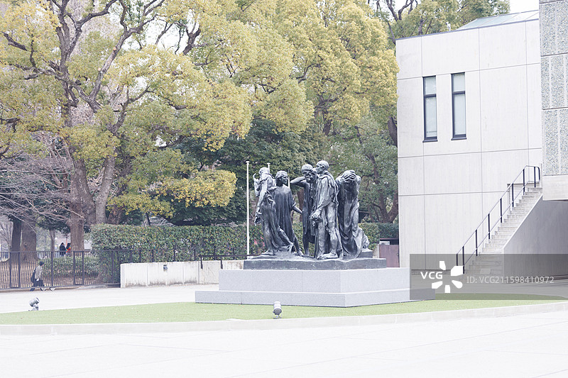 日本东京上野国立美术馆图片素材