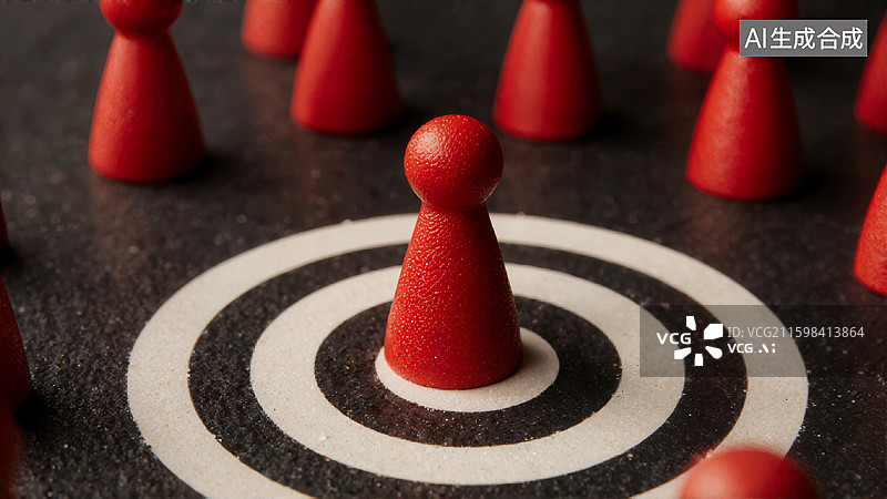 【AI数字艺术】目标中心图片素材