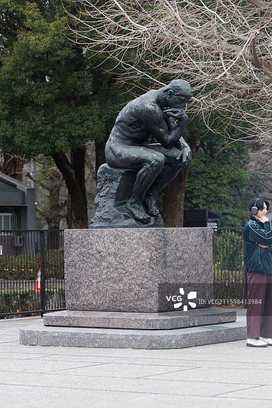 日本东京上野国立美术馆图片素材