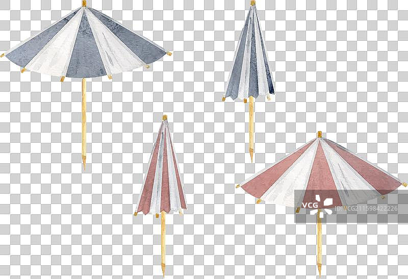 手绘水彩条纹纸元素图片素材