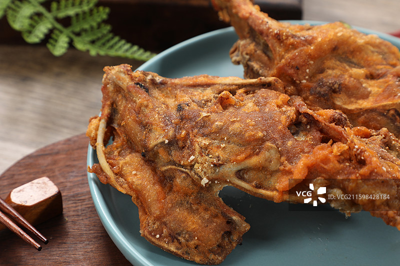 炸鸡架图片素材