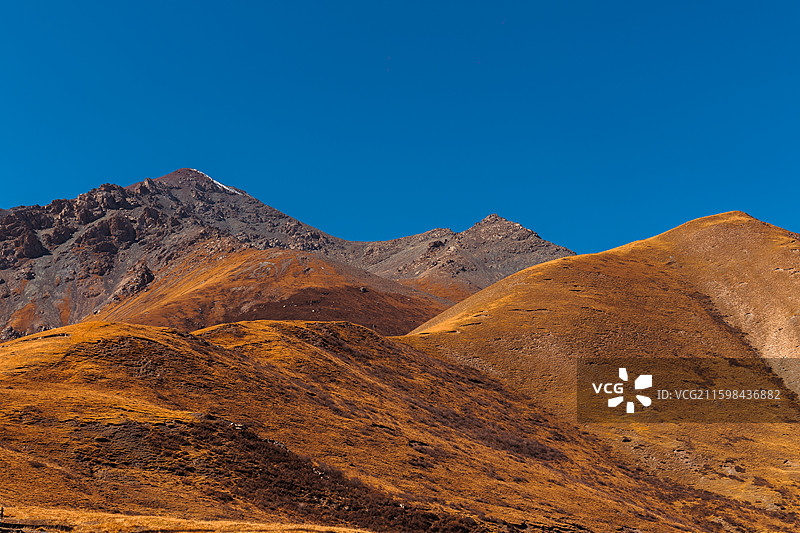 祁连山9号公路风景图片素材