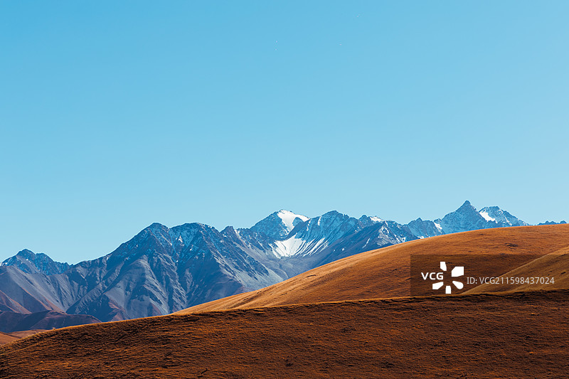 祁连山9号公路风景图片素材