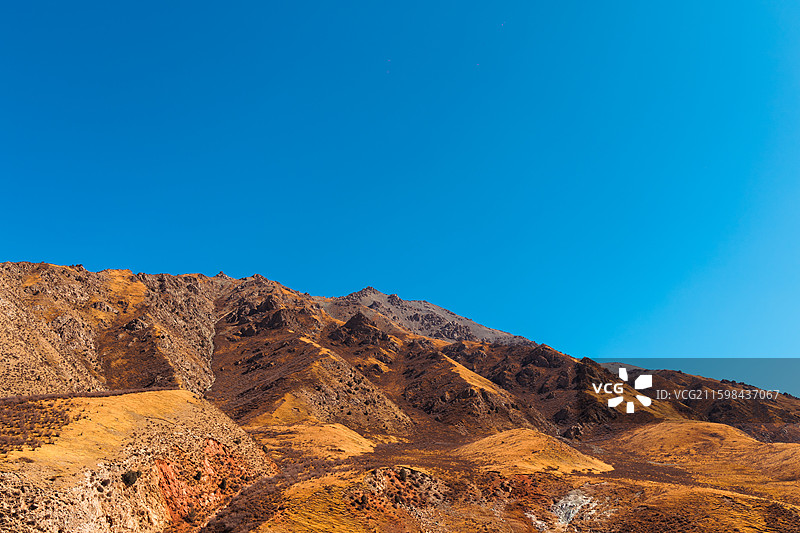 祁连山9号公路风景图片素材