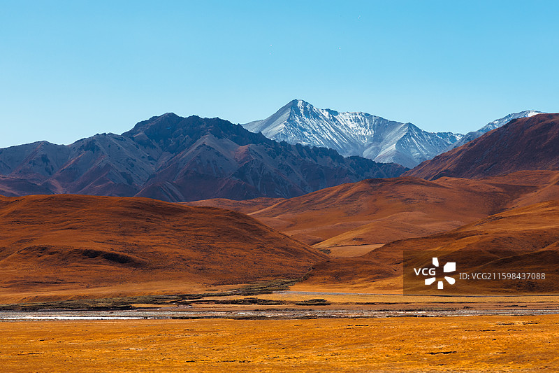 祁连山9号公路风景图片素材