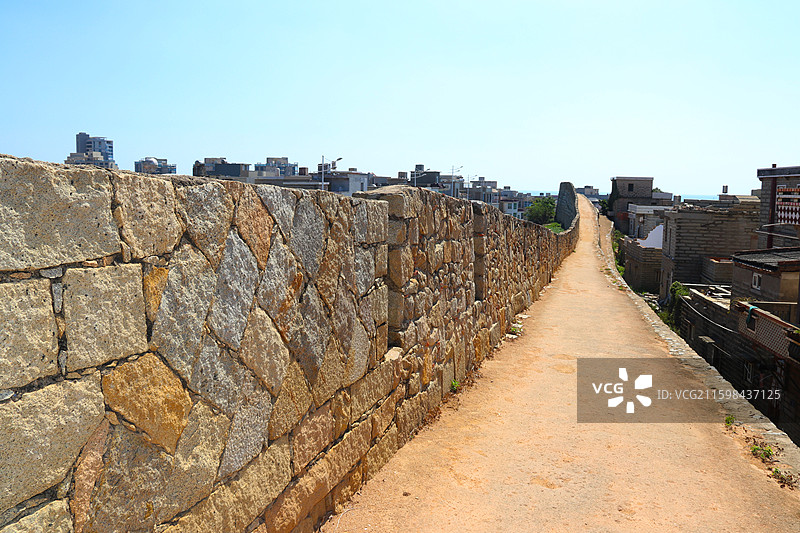 泉州崇武古城城墙图片素材