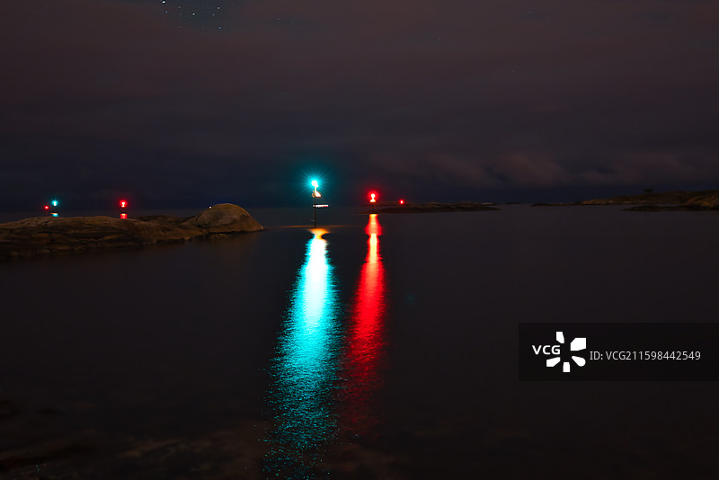 航标灯图片素材