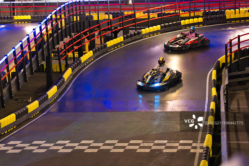卡丁车比赛图片素材
