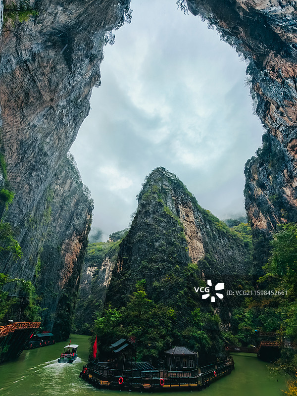 长治市壶关县八泉峡景区图片素材