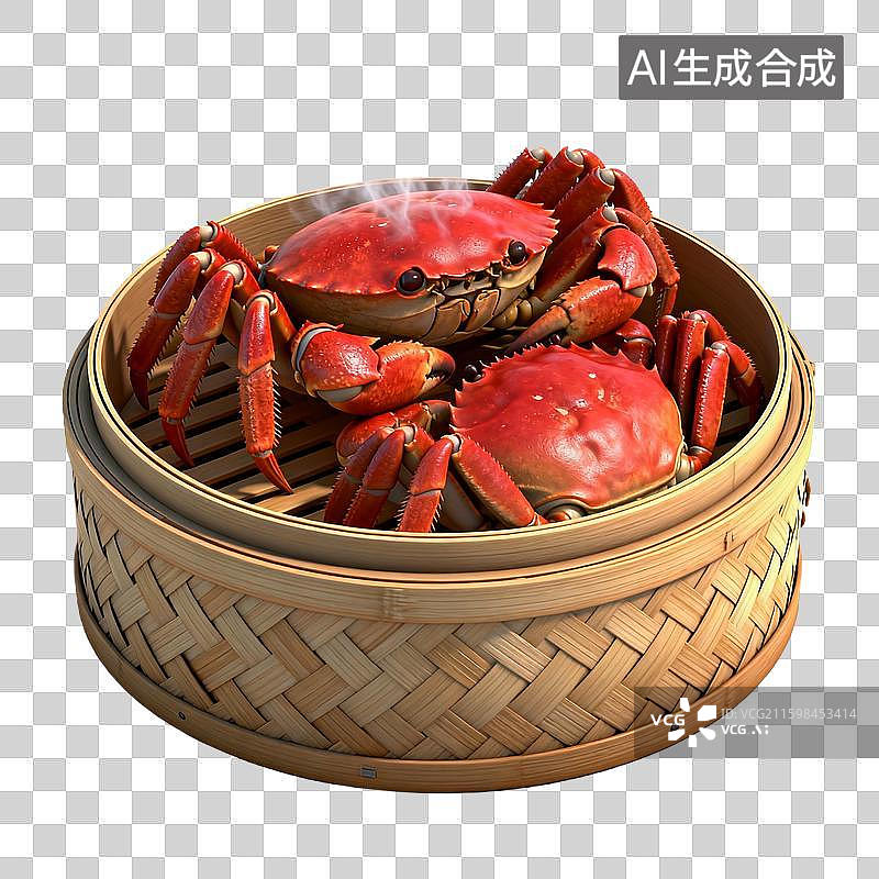 【AI数字艺术】秋冬季节食物火锅螃蟹南瓜汤图片素材