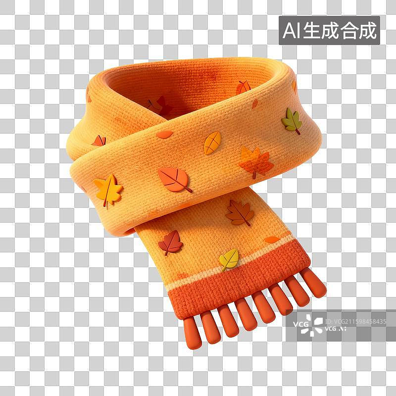 【AI数字艺术】秋冬季节风衣和围脖图片素材